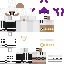 skin for Tutomito casual cabello morado