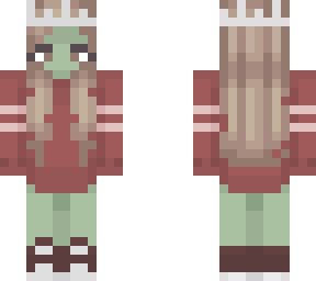 zombie girl skinno blood n stuff